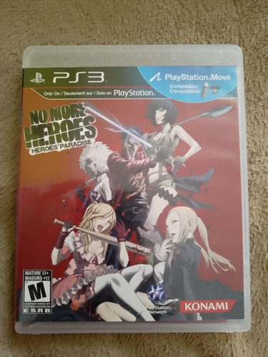 No More Heroes Heroes Paradise Ps3 Playstation 3 Videojuego 