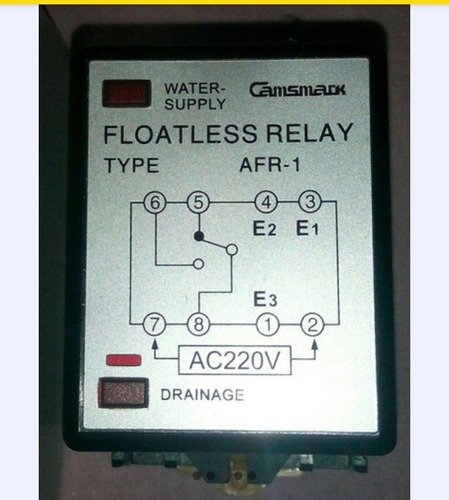 Relé De Nivel De Líquidos Conductores Marca Camsmark 220v
