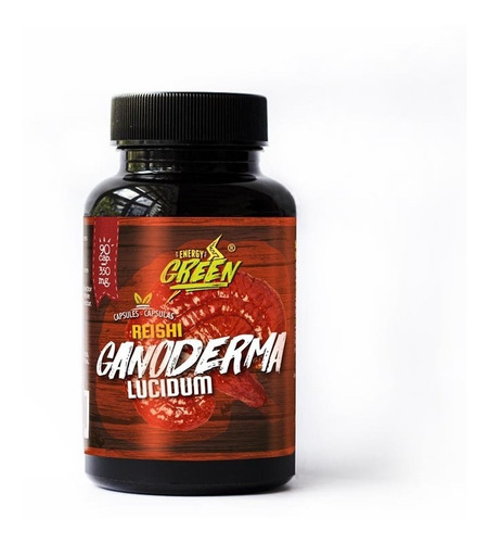 Ganoderma Lucidum- Reishi Capsulas 90x350 Mg - Energy Green