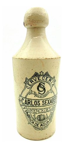 Botella De Gres Sexauer Mercedes Et Negra - Bar (Usado)