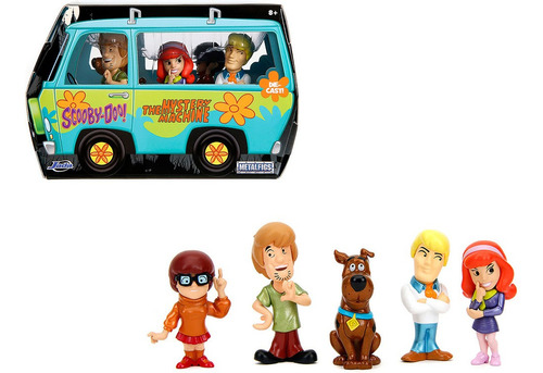 Scooby Doo Pack 5 Shaggy Vilma Daphne Maquina Del Misterio