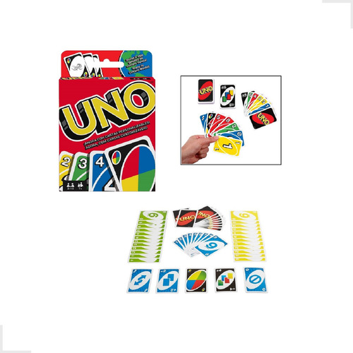 Jogo De Cartas Uno Original Modelo Novo Baralho Copag