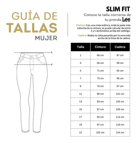 Pantalon Jeans Super Slim Riders Mujer 160