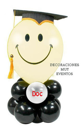 Egresado Egresada Medicina Adorno Decoración Con Globos