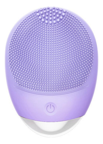Exfoliante Facial Silicona Masajeador Vibratorio Morado Color