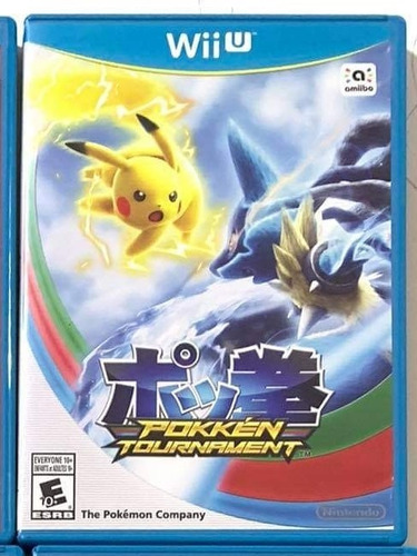 Pokken Tournament Nintendo Wii U Original 