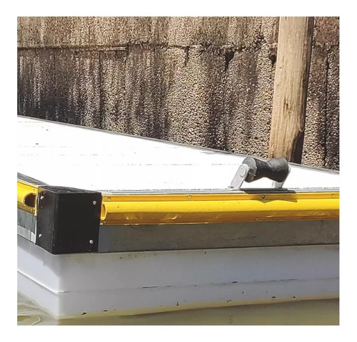 Botazo Omega 100mm Defensa P/muelles Estacionamientos X4mts Color Amarillo
