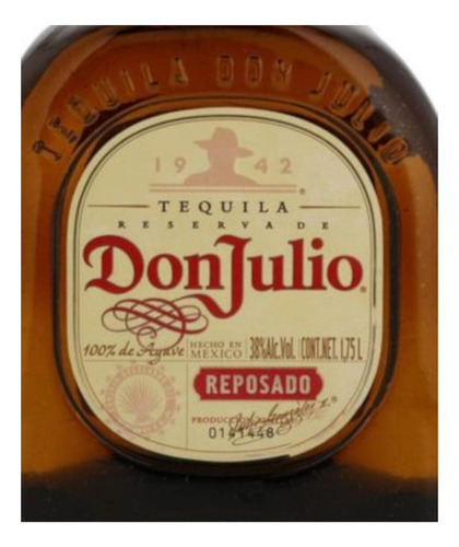 Pack De 4 Tequila Don Julio Reposado 100% 1.75 L