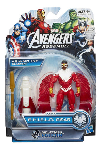 Avengers Muñeco Shield Gear Varios Modelos Hasbro Original