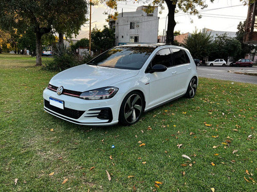 Imagen 1 de 11 de Volkswagen Golf Gti 2.0 Tsi Dsg Cuero 2018 Blanco Nuevo!!