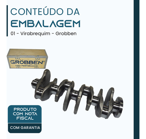 Virabrequim Std Bmw 114i 116i 118i 1.6t Thp N13 - Grobben
