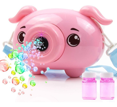 Buble Camera - Bbubble Piggy - Camara Lanza Burbujas