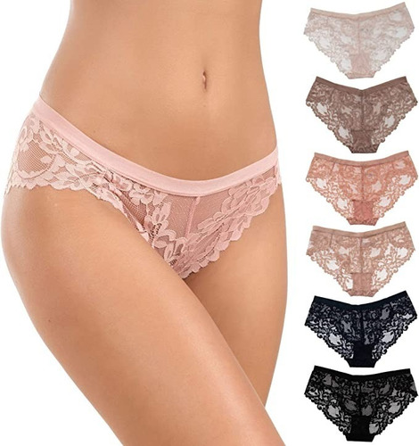 Imagen 5 de 6 de Hermosos Panties Mujer Lencería Algodón