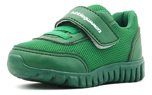 Tenis Moda Casual Niño Bubble Gummers Hit Color Verde 13-19