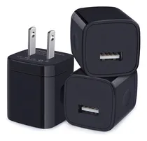 Comprar Paquete De 3 Cargadores Usb De 1 A\u002F5 V Para iPhone iPad Sams