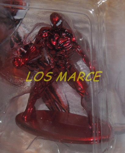 Spiderman Carnage Figura De Metal Nano 4cm Jada Original !!!