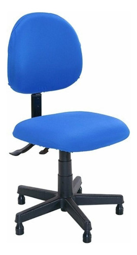 Capa Pra Cadeira Escritório Giratória Malha Gel - Azul Royal