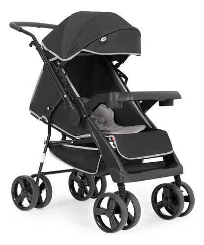 Carrinho De Bebê Com Bebê Conforto Joy Ii Preto Tutti Baby