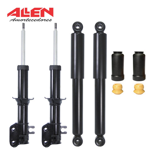 Imagem 1 de 2 de 04 Amortecedor Chery Qq 2011 Até 2015 + Kit Suspensão