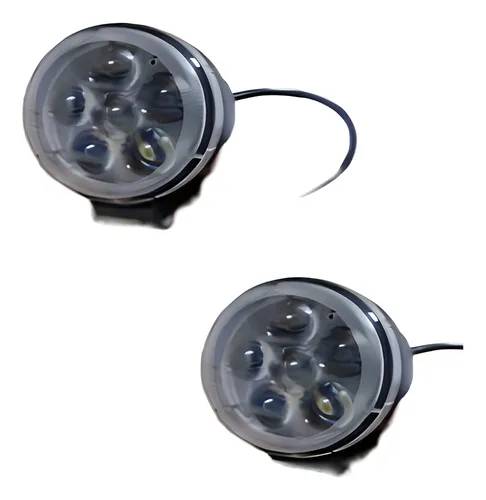 comprar Foco Faenero\u002Fneblinero Redondo 6 Led 12 Y 24 V (par)