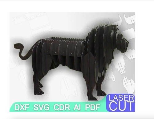Vectores 3d 6 Animales Asador Y Maceteros Corte Plasma S067