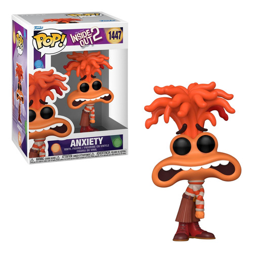 Funko Pop! Ansiedad #1447 Anxiety Inside Out 2 Intensa Mente