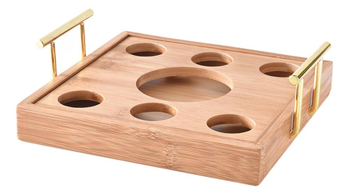 Soporte De Vidrio Para Bebidas, Soporte De Cuadrado