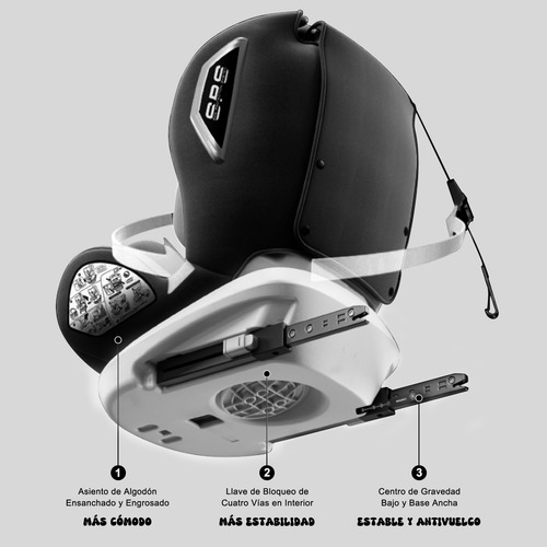 Asiento De Coche Con Sistema De Seguridad Para Bebés