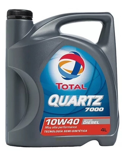 Aceite Quartz Semisintetitco 7000 4 Litros Diesel 10w 40