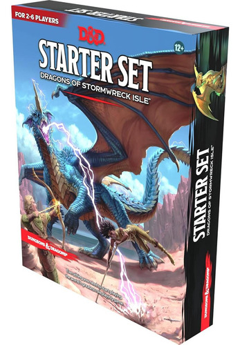 D&d Starter Set Dragones Isla Stormwreck 5 Personajes