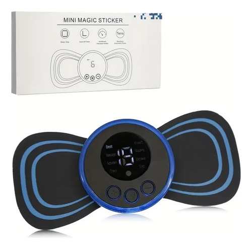 Mini Masajeador Cuello Espalda Electrodo Recargable Cervicas