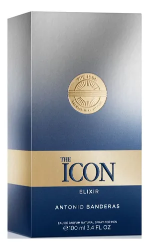The Icon Elixir Edp 100ml Banderas Perfume Para Hombre Cs