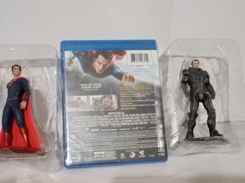Figuras Edición Limitada Hombre De Acero Y General Zod (Usado)