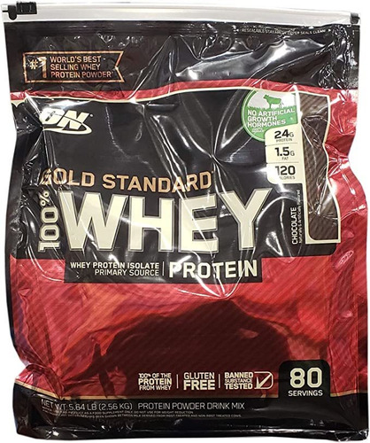 Optimum Nutrition 100 % Whey Chocolate Gold Standrad, 5.64