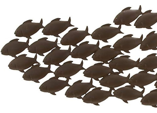 Benzara Metal Pescado 53 W 20 H Pared Decoración Decoración