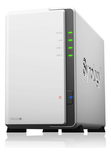 Synology Ds220j 8tb 2 Bay Desktop Nas Solution Instalado