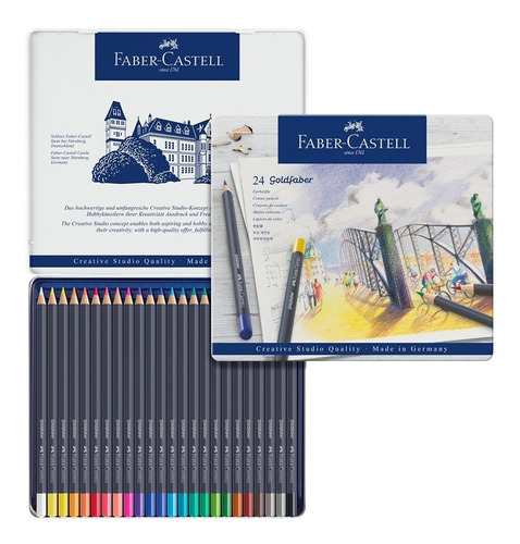 Colores Faber Castell Goldfabelx 24 Uds