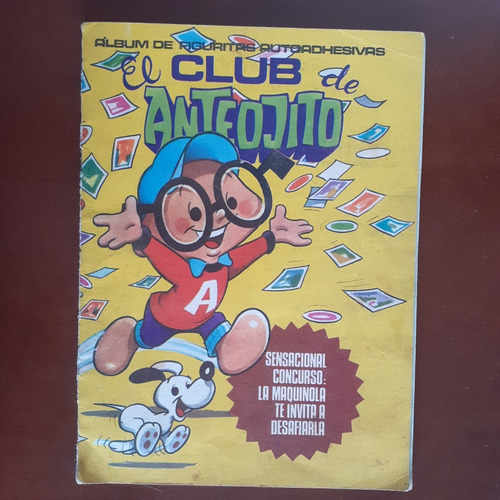 Figuritas El Club De Anteojito Album Garcia Ferre 1983