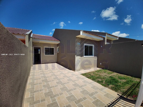 Imagem 3 de 15 de Casa Para Venda Em Ponta Grossa, Cará-cará, 2 Dormitórios, 1 Banheiro, 1 Vaga - _1-2283474