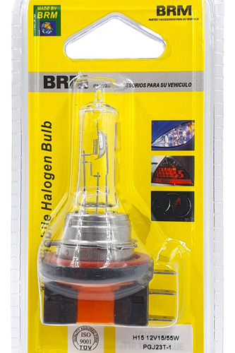 Ampolleta Brm H15 12v 15/55w Pgj23t-1 Halógeno