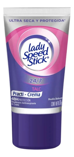 Caja De 6 Desodorante Crema Lss 30grs Lady Speed Stick 75ml