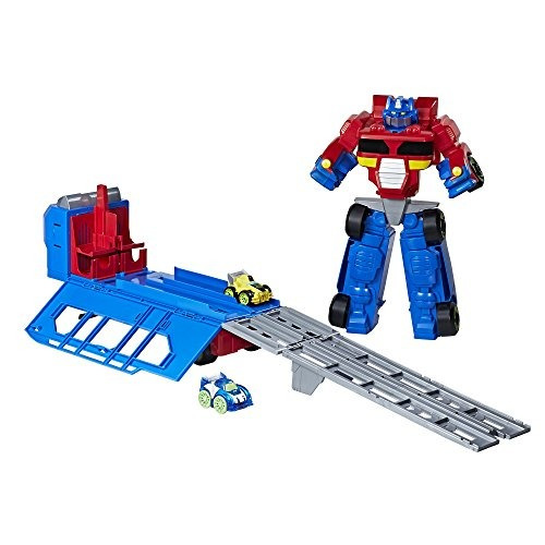 Playskool Heroes Transformers Rbt Optimus Prime Race Track T