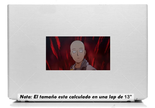 Vinil Sticker Laptop 13 PuLG. One Punch Man Anime Ld54