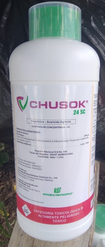 Imagen 1 de 2 de Chusok Insecticida Acaricida Cholorfenapyr Importado Sellado