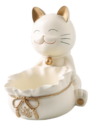Estatuilla De Resina, Crema