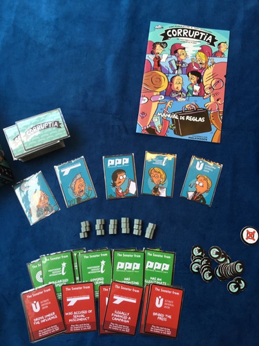 Imagen 4 de 6 de Corruptia: Juego De Mesa Para La Familia Y Amigos
