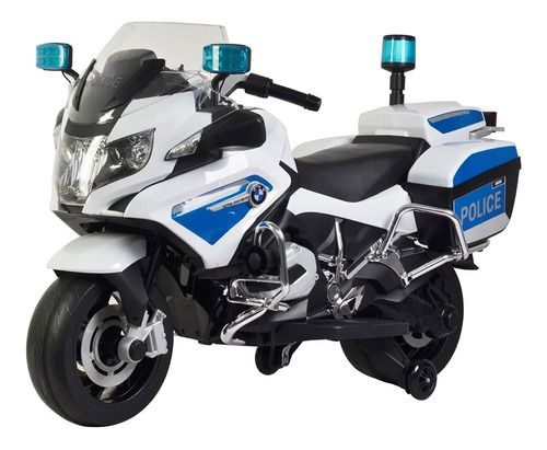 Moto A Bateria Bmw Policia R1200 Rt Licenciado Niños Niñas