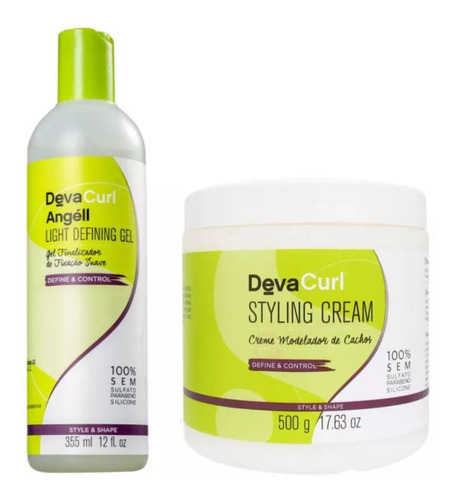 Deva Curl Angell 355ml E Styling Cream 500g