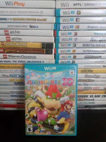 Juego Para Nintendo Wii U Mario Party 10 Wiiu. Luigi Toad 