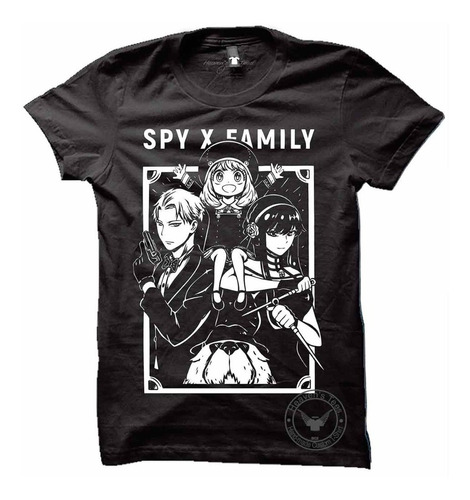 Playera Spy X Family  Familia Folger Anime, Manga, Comic